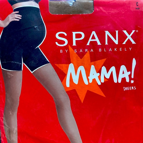 NWT SPANX Maternity Mama Sheer in Nude size C - Picture 2 of 8